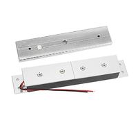 Cerradura magnética, de puerta oculta sin borde, eléctrica fuerza retención DC 12 V 280 kg/617 lb, Sistemas seguridad for el hogar