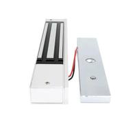 Cerradura magnética eléctrica impermeable de 12V, fuerza de 600lb for sistema de intercomunicación de vídeo con acceso a puerta de hierro y madera