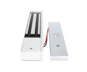 Cerradura magnética eléctrica impermeable de 12V, fuerza de 600lb for sistema de intercomunicación de vídeo con acceso a puerta de hierro y madera