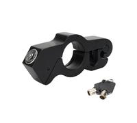 Cerradura Manillar Motocicleta Freno Manillar Seguridad Manija Motocicleta Scooter Cerradura Sólida con 2 Llaves Disco Candado(1Pcs Black)
