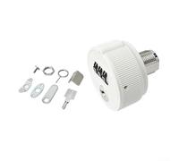 Cerradura mecánica de combinación con llave, cerradura de cajón de gabinete de contraseña de 3 dígitos, aleación de zinc y cerradura de seguridad ABS para archivadores de madera y metal, para una