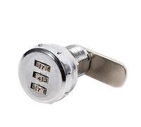 Cerradura Mecánica Con Código De Seguridad De 3 Dígitos Digital Para Armarios, Cajones O Buzones, 12~16Mm