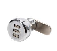 Cerradura Mecánica De La Contraseña De 3 Código Digital para El Armario del Armario Aleación del Zinc Conveniente Seguridad Coded La Cerradura (tamaño : 12~16mm)