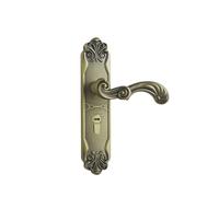 Cerradura mecánica interior de aleación de zinc FB3888, cerradura dividida for puerta de oficina, tipo manija, cerradura for el hogar(Bronze)