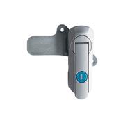 Cerradura mediana AB401-2-1 cromada arena con llave for armario eléctrico, caja de distribución, interruptor, cerraduras for puertas de equipos (1 unidad)