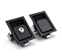 Cerradura para armario MS738, Cerradura de acero al carbono for puerta armario eléctrico industrial (1 unidad)(Xk102 2bs with Key)