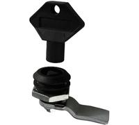 Cerradura para armario Polibox cerradura triangular 11mm llave triangular de plástico SOLERA LOCK2