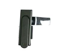 cerradura para armarios industriales, MS717-1 Caja de control pequeña, armario eléctrico, largo, mecánico, grande. MS717-2 Cerradura plano, MS380, 1 unidad(Black)