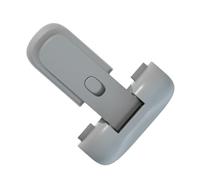 Cerradura para congelador - ABS, cerradura francesa para frigorífico con bloqueo automático | Pestillo de seguridad para bebés sin taladro, seguridad de puerta de refrigerador para congeladores
