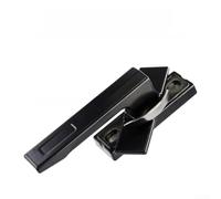 Cerradura para crescent Aluminio 13.7cm Antioxidante Negro Cerradura | Aleación aluminio para fuerte, para resistencia desgaste, acabado negro mate, instalación para fácil, 13.7cm largo(B)