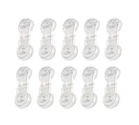 Cerradura para gabinete con cerradura para refrigerador, Cerraduras para gabinetes a prueba de bebés,10 correas para gabinete de seguridad para niños - Cerradura de protección para frigorífico, pestil