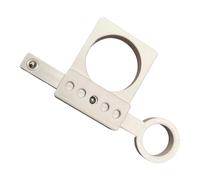 Cerradura para grifo de fregadero a prueba de niños, 9 niveles, manija universal ajustable para grifo, cerradura de seguridad, 2 piezas, cubierta impermeable de 3,3 pulgadas, patio al aire libre, porc