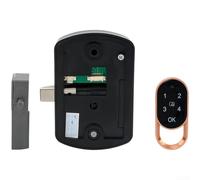 Cerradura para inteligente Huella Digital 360° Sin Llave Cerradura(B) | Reconocimiento 360°, 20 usuarios, para desbloqueo para rápido, para ideal familias, seguridad personalizada
