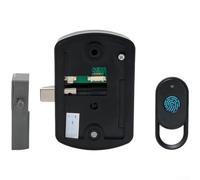 Cerradura para inteligente Huella Digital 360° Sin Llave Cerradura(D) | Reconocimiento 360°, 20 usuarios, para desbloqueo para rápido, para ideal familias, seguridad personalizada