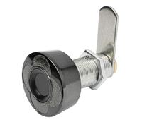 Cerradura para muebles con huellas dactilares, cerradura de cajón de huellas dactilares, cerradura para buzón, cerradura biométrica con 20 huellas dactilares (negro)