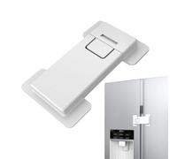 Cerradura para niños para refrigerador,Cerraduras para refrigerador para niños - Bloqueo para niños para congelador Snap Design - Cerraduras de gabinete a prueba de niños sin taladro, pestillo multifu
