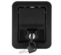 Cerradura para Panel de Generador de 5,6 X 4,3 Pulgadas Cerradura para Panel de Grupo Electrógeno de Acero Inoxidable con Llave Montaje en 4 Esquinas