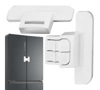 Cerradura para puerta de congelador, cerradura de cable, captura de seguridad, dispositivo de seguridad para frigoríficos compartidos, de bloqueo duradero para evitar un tirón no autorizado
