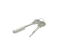 Cerradura para Puerta de Cristal Bloqueo de escaparate | Cerradura for vitrinas correderas de cristal y cajoneras.(G-type 1pcs)