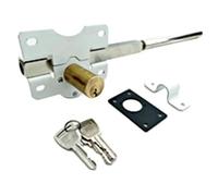 Cerradura para puerta de garaje seccional, cerradura pestillo para puertas de garaje seccionada de paneles