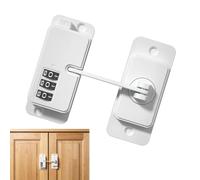 Cerradura para puerta de refrigerador, seguridad infantil, protección para | Cerradura de combinación vertical para congelador, armario, armario, horno, despensa, apartamento, garaje, caravana