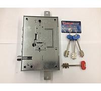 Cerradura para puertas blindadas SECUREMME doble mapa serie 25 corazón Securmap antimanipulación entrada llave y tirador 63 mm izquierda a empujar distancia entre ejes 28 mm