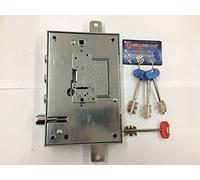 Cerradura para puertas BLINDATA SECUREMME DOBLE MAPA SERIE 25 CORAZÓN SECURMAP ANTIMANIPULACIÓN ENTRADA CLAVE Y MANIJA 63 mm IZQUIERDA A empujar con distancia entre ejes 37 mm