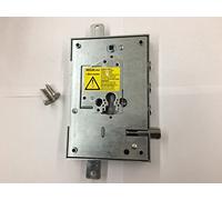 Cerradura para puertas BLINDATA SECUREMME Serie 25 con corazón de cilindro europeo entrada llave y manija 63 mm derecha para empujar 3 cadenas D18 entre ejes 37 mm