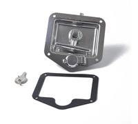Cerradura plegable con mango en T para remolque para caja de herramientas | Acero inoxidable 304, resistente a la corrosión, resistente a las inclemencias del tiempo, se adapta a caravanas, camiones