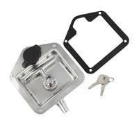 Cerradura plegable de acero inoxidable con mango en T para puerta de | Acero inoxidable de alta calidad, resistente a la corrosión, protección contra las inclemencias del tiempo, larga duración