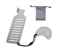 Cerradura Portatil Puerta Viaje, Pestillo De Bolsillo Cerrojo Puerta Sin Agujeros Acero Inoxidable Con Bolsa De Almacenamiento Seguro Puerta Desde El Interior Para Hotel Hogar Apartamento Dormitorio