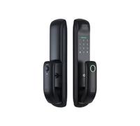 cerradura puerta Cerradura electrónica inteligente con huella dactilar, cerradura de puerta Digital con teclado táctil TTLock o Control por aplicación Tuya for el hogar interior(2 UK)