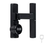 Cerradura Puerta Corredera, Cerrojo Puerta con Bloqueo de Contraseña, 90°Cerrojo Inteligente Exterior Antirrobo Cerradura de Puerta Interior para Almacenes, Graneros, Puertas de Jardín, Armarios