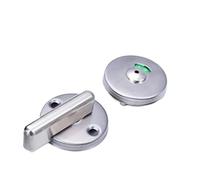 Cerradura Puerta Interior Perno indicador de acero inoxidable, cerradura puerta inodoro for baño, privacidad, WC, accesorio Hardware público