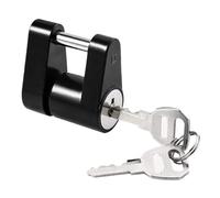 Cerradura puerta maletero Bloqueo enganche antirrobo para remolque acoplador remolque candado conector lengüeta bloqueo de 1/4 pulgadas para vehículos construcción camiones RV