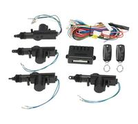 Cerradura Puerta Maletero Trasero Kit Bloqueo Puerta Coche Universal Con Control Remoto Central Sin Llave Y Botón Apertura Maletero