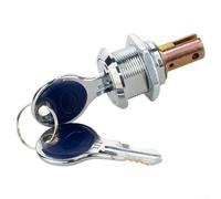 Cerradura robusta para gabinete de herramientas para reparación de automóviles, cerradura de cajón de acero con núcleo de cobre, cuerpo de aleación de zinc y 2 llaves planas, diseñada para uso