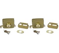 Cerradura S7 / 4125 100HB Derecha Cilindro 50 mm. Sobreponer (Paquete de 2)