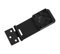 Cerradura sin llave de 3 dígitos para puertas de armario y almacenamiento, diseñada para una fácil gestión del código (negro)