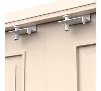Cerradura superior de puerta a prueba de niños, cerradura de puerta superior BILLROAD para seguridad de niños, hecha de metal duradero, cerradura superior de seguridad ajustable para puertas
