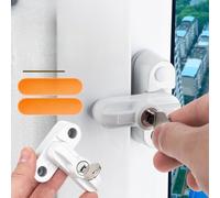 Cerradura T habilitada con llave para marco fabricado de aleación de aluminio para ayudar en la gestión supervisada de ventanas