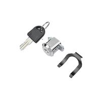 Cerradura Taquilla 2 juegos de cerradura caja herramientas enlace inserción gabinete hierro, cajón portátil desbloqueo rotación 180 grados, duradera aleación for archivador(Color 7)