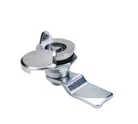 Cerradura triangular MS705-3A for puerta de baúl de basura con tapa, cerradura central for puerta de gabinete, 1 unidad(Triangle lock)