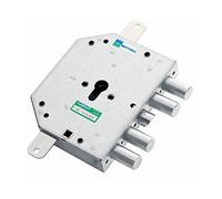 Cerradura triple para introducir para cilindro europeo - derecha