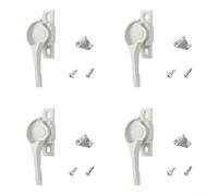 Cerradura Ventana Aleación Aluminio 43mm Paso Cerradura Ventana | Aleación aluminio robusta, paso tornillo 43mm, acabado liso, para resistencia clima, reemplazo directo(Left)