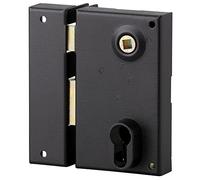 Cerradura vertical para cilindro de fouillot Thirard - negro - izquierda - Section 7 mm