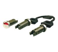 Cerraduras 3 cilindros 2 llaves compatible con Piaggio Vespa 125 PK XLS 1986 llaves bloqueo