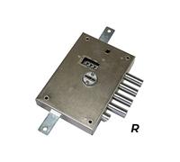 Cerraduras ATRA DIERRE para puertas blindadas triple de doble mapa llave y manilla 60 mm SER6111 derecha