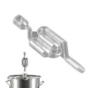 Cerraduras de aire para fermentación, fermento de bloqueo de aire para hacer cerveza y vino, suministros de equipo herméticos para hacer chucrut, cerveza, vino, vino. Tarro de encurtido para