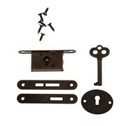 Cerraduras de cajón de Metal antiguo Eiudxue, cerraduras decorativas para muebles con llave para cajones, armario, joyero, caja de madera, armario